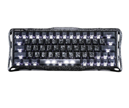 Klawiatura Gravastar V60 Cyber Frost Black